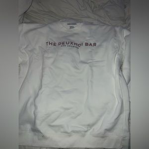 Brand new Deuxmoi sweatshirt. Never worn. Size 2XL